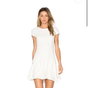 Good condition- Amanda Uprichard sz 8 off white dress